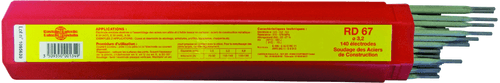 Pièces détachées - Pièces déttachées - Electrode acier 2,5 x 350 x 230