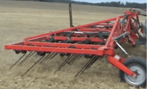 Travail du sol - Déchaumeur à dents - Herse à dents droites RAPID MULCH