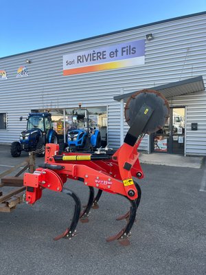 Déchaumeur Quivogne 5 DENTS+ROULEAU