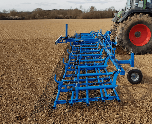 Entretien - Herse prairie - Sarclerse 12M repliage ciseaux