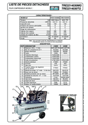 Compresseurs, outils pneumatiques - Compresseurs - Compresseur 150 L