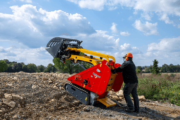 Transport - Porte outils, porte engins - Porte-outils sur chenilles ERKULE