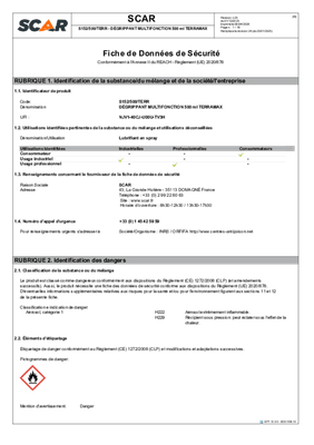Pièces détachées - Pièces déttachées - Dégrippant multifonction