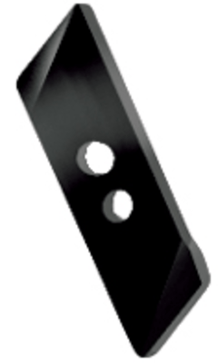 Pièces d'usure charrue - Kverneland - Pointe réversible 2 trous gauche KVERNELAND adaptable