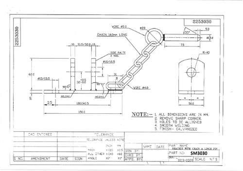 Elevage - Accessoires tubulaires - Chape simple