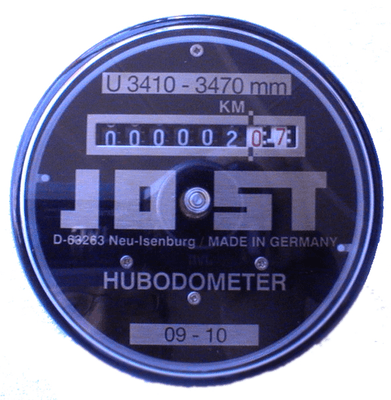 Accessoires attelage et remorque - Accessoires remorque agricole - Compteurs de distance sur essieu au centième