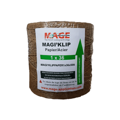 Viticulture, arboriculture - Attacheurs et accessoires - Fil acier/biodégradable Ø 0,36 mm 500 m