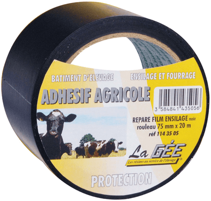 Quincaillerie - Adhésifs - Adhésif répare bâche, film noir
