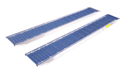 Accessoires attelage et remorque - Accessoires remorque routière - Rampes aluminium droites 250x31 cm