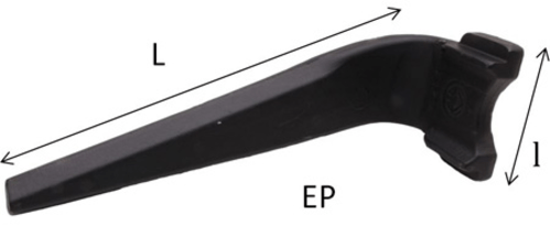 Pièces d'usure outil animé - Sulky - Dent de herse démontage rapide droite origine