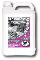 Consommables atelier - Nettoyants - Dégraissant auto émulsionnable 5 L