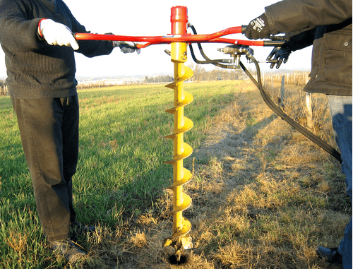Matériel de ferme - Tarière - Tarière hydraulique