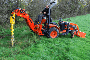 Matériel de ferme - Tarière - Tarière hydraulique