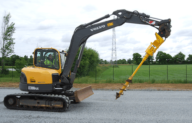 Matériel de ferme - Tarière - Tarière hydraulique