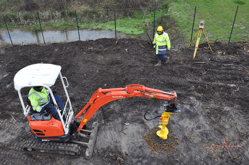 Matériel de ferme - Tarière - Tarière hydraulique