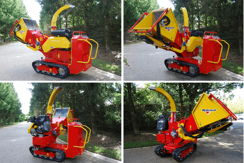 Matériel forestier - Broyeurs de végétaux - Broyeur de branches sur chenilles VEGETOR C