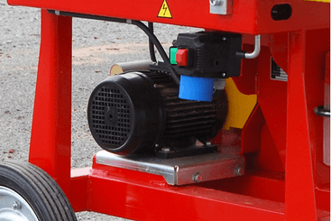 Matériel forestier - Scies circulaires à bûches - Scie circulaire à chevalet électrique XYLOSCIE