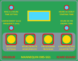 Lutte anti-nuisibles - Effaroucheurs - Effaroucheur gonflable SCARE GUARD