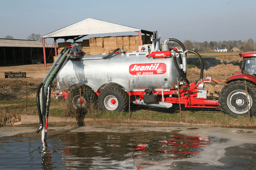Fertilisation, épandage - Tonnes à lisier - Tonne à lisier à flèche à ressort - GT - GT SH