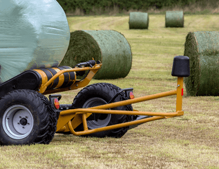 Récolte - Enrubanneuses - Enrubanneuse trainée à table tournante