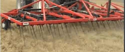 Travail du sol - Déchaumeur à dents - Herse à dents droites RAPID MULCH