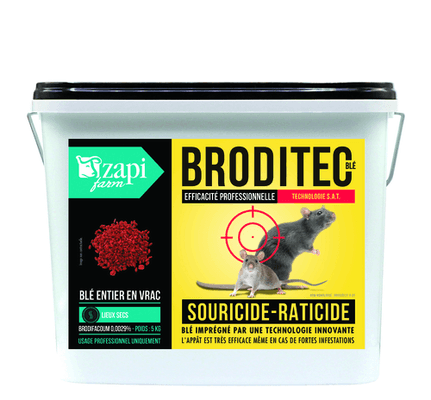 Pièces détachées - Pièces déttachées - Raticide BRODITEC blé