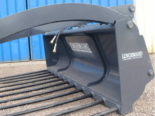 Manutention - Fourche - Fourche pour chargeur avec et sans grappin.