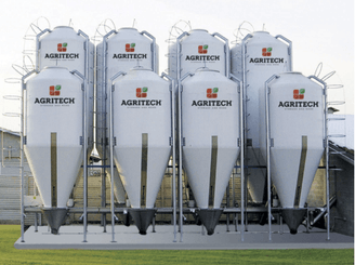 Matériel de ferme - Stockage - Silo en fibre de verre