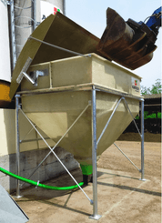 Matériel de ferme - Stockage - Silo en fibre de verre