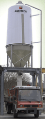 Matériel de ferme - Stockage - Silo en fibre de verre