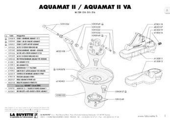 Abreuvement - Pompes de prairies - Pompe de prairie AQUAMAT II VA