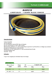 Arrosage, tuyaux - Tuyaux - Tuyau d'arrosage Ø19 x 25 m