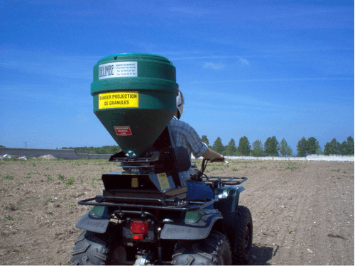 Semis - Semoirs couverts végétaux - Distributeur anti limaces