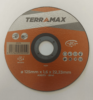 Pièces détachées - Pièces déttachées - Disque à tronçonner acier/inox 125x1,6x22,23 mm