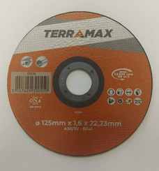 Pièces détachées - Pièces déttachées - Disque à tronçonner acier/inox 125x1,6x22,23 mm