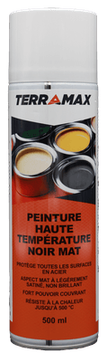 Consommables atelier - Peinture, marquage - Peinture noire mate