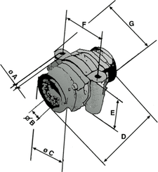 Pièces d'usure disque et dent - Disques cover-crop - Palier de cover crop type RAZOL adaptable