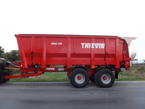 Transport - Remorques agricoles - Benne à fond poussant COBALT
