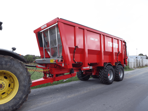 Transport - Remorques agricoles - Benne à fond poussant COBALT