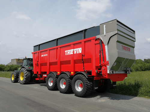 Transport - Remorques agricoles - Benne à fond poussant COBALT