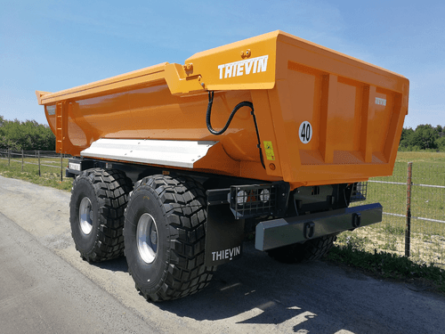 Transport - Bennes TP - Benne TP caisse ronde LEADER