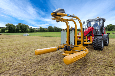 Récolte - Enrubanneuses - Enrubanneuse à balles rondes portée à satellites