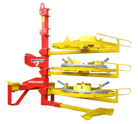 Matériel de ferme - Divers ferme, outillage - Dérouleuse de grillage - barbelé - fils lisse