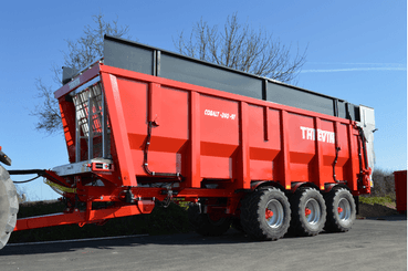 Transport - Remorques agricoles - Benne à fond poussant COBALT