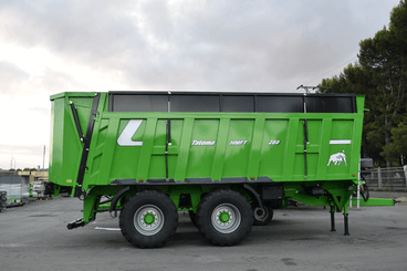 Transport - Remorques agricoles - Benne à fond poussant HMFT