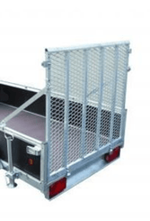 Accessoires attelage et remorque - Accessoires remorque routière - Porte-pont 34002 et béquilles arrières