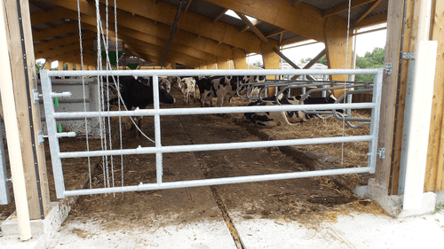 Matériel d'élevage - Barrière herbage - Barrière  4 lisses