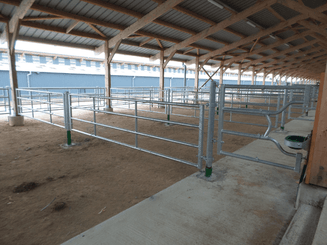 Matériel d'élevage - Barrière herbage - Barrière  4 lisses