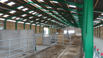 Matériel d'élevage - Barrière herbage - Barrière  4 lisses