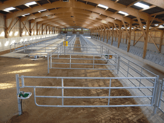 Matériel d'élevage - Barrière herbage - Barrière  4 lisses